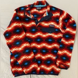 Patagonia Synchilla T Snap Wild Desert
Western Aztec Pullover Jacket